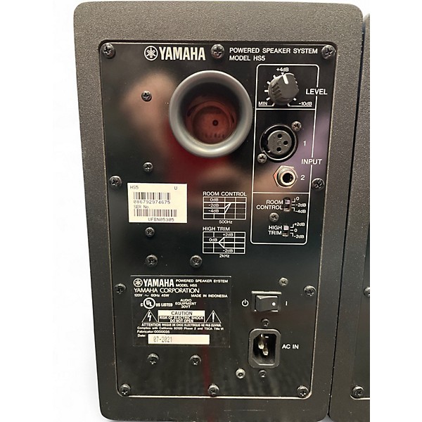Used Yamaha HS5 Pair Powered Monitor