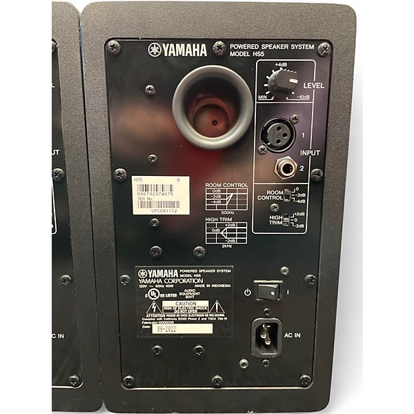 Used Yamaha HS5 Pair Powered Monitor