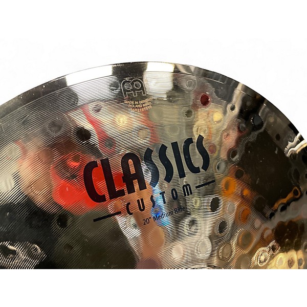 Used MEINL Medium CUSTOM CLASSIC 5 PIECE CYMBAL SET MEDIUM Cymbal