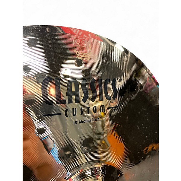 Used MEINL Medium CUSTOM CLASSIC 5 PIECE CYMBAL SET MEDIUM Cymbal