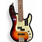 Used Fender American Ultra Precision Bass 3 Color Sunburst Electric Bass Guitar