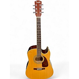 Used Fender DG-27sce Antique Natural Acoustic Electric Guitar