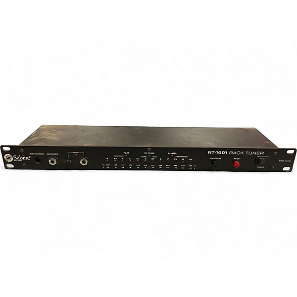 Used Sabine RT-1601 Rack Tuner