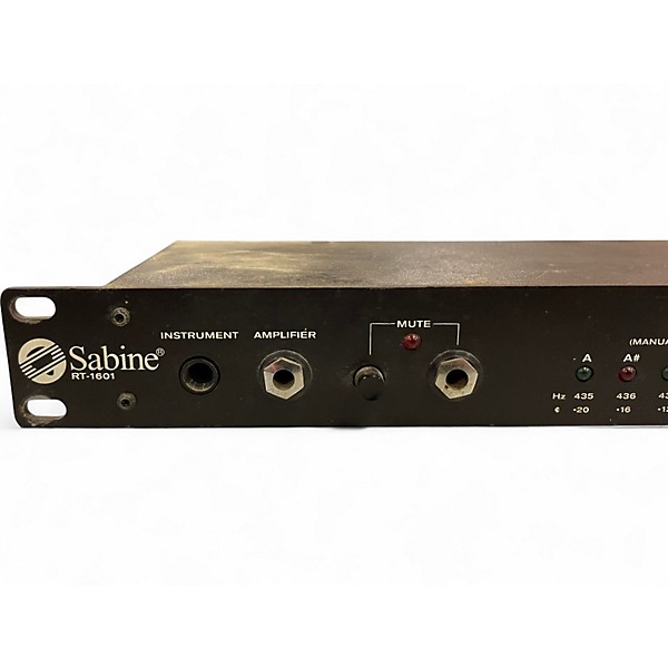 Used Sabine RT-1601 Rack Tuner