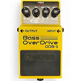 Used BOSS ODB3 Bass Effect Pedal