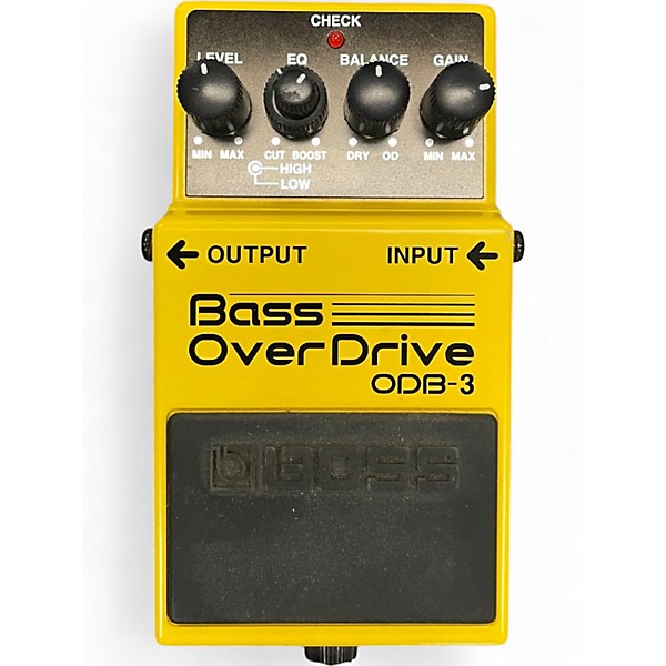 Used BOSS ODB3 Bass Effect Pedal