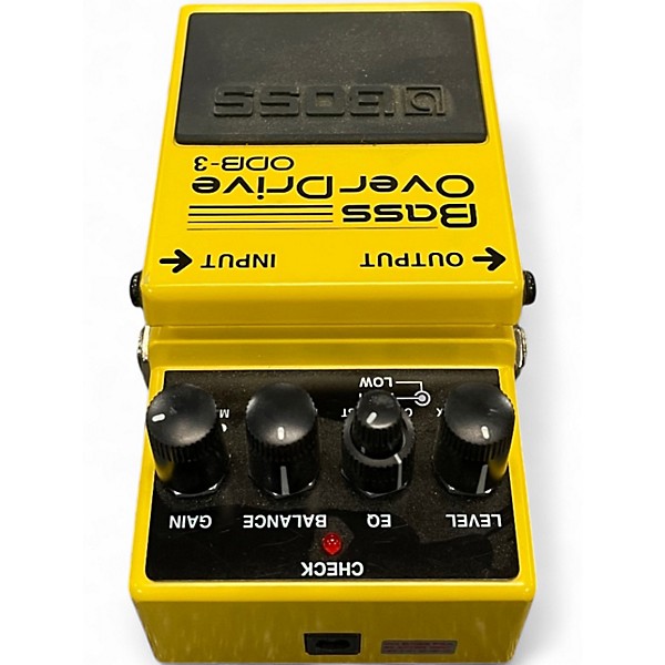 Used BOSS ODB3 Bass Effect Pedal