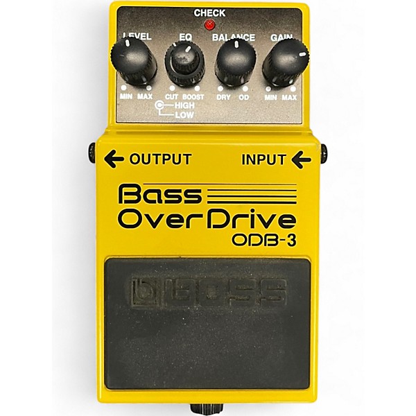 Used BOSS ODB3 Bass Effect Pedal