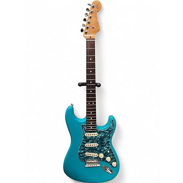 Used Fender American Professional II Stratocaster Blue Solid Body Electric Guitar