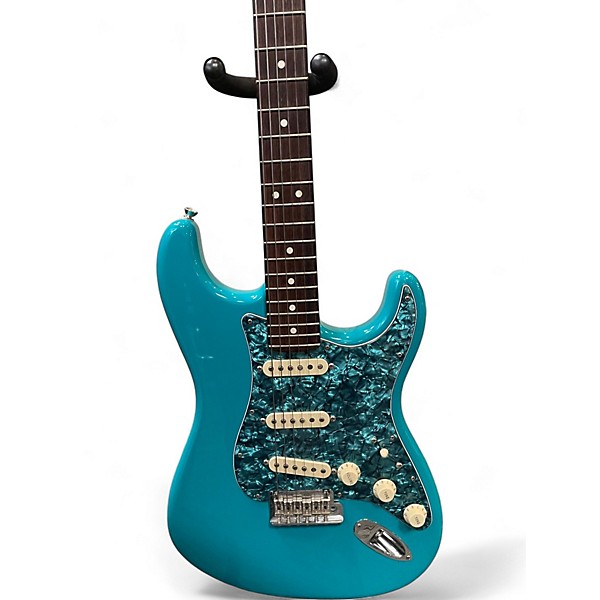 Used Fender American Professional II Stratocaster Blue Solid Body Electric Guitar