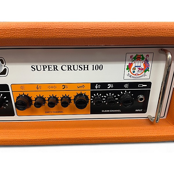 Used Orange Amplifiers SUPER CRUSH 100 Solid State Guitar Amp Head