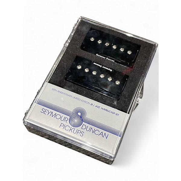 Used Seymour Duncan 50TH ANNIVERSARY LE JB/JAZZ HUMBUCKER SET Electric Bass Pickup