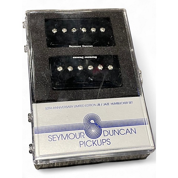 Used Seymour Duncan 50TH ANNIVERSARY LE JB/JAZZ HUMBUCKER SET Electric Bass Pickup