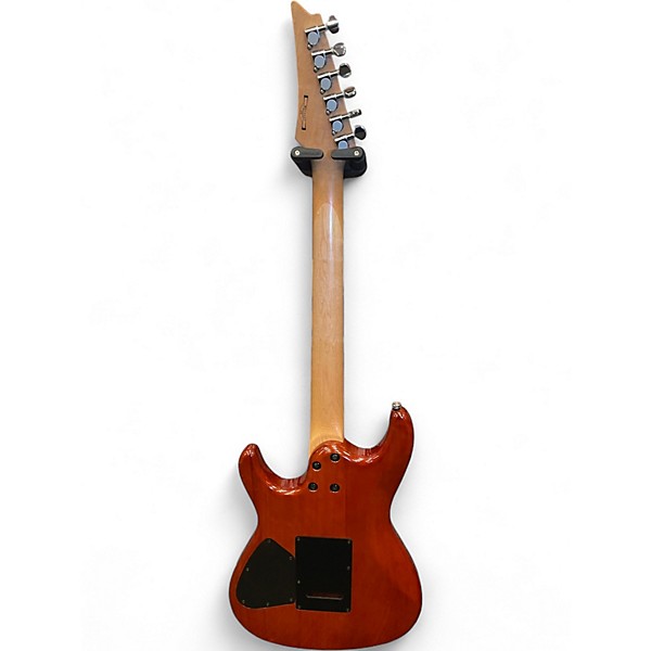 Used Ibanez SA260FM SA Series Amber Solid Body Electric Guitar