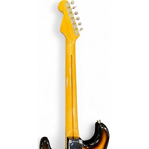 Vintage 1993 Fender American Vintage 1957 Stratocaster 2 Color Sunburst Solid Body Electric Guitar