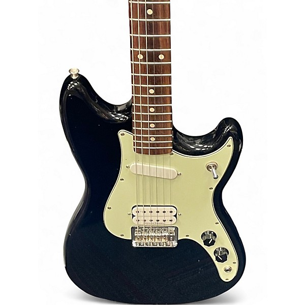 Used Fender Duo Sonic HS Black Solid Body Electric Guitar