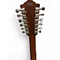 Used Guild F-2512E Antique Natural 12 String Acoustic Electric Guitar