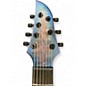 Used Schecter Guitar Research KM7 MKIII Diamond Series Blue Solid Body Electric Guitar