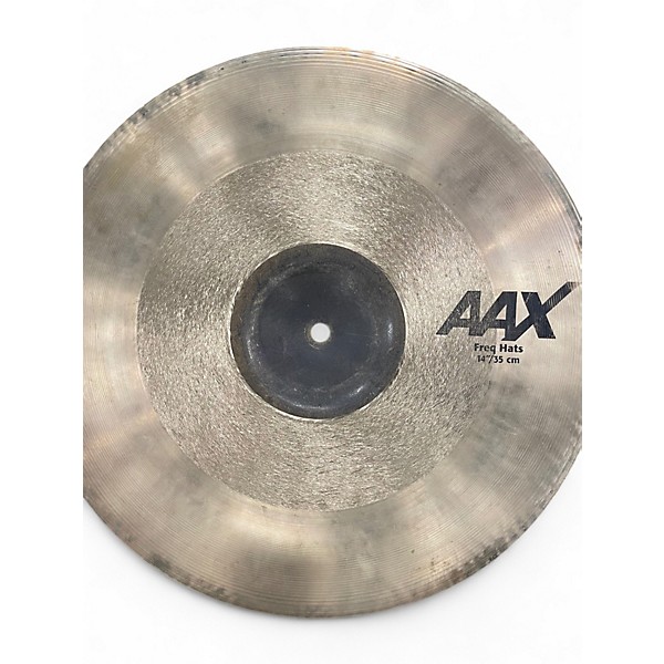 Used SABIAN 14in AAX Frequency Hi-Hat Pair Cymbal