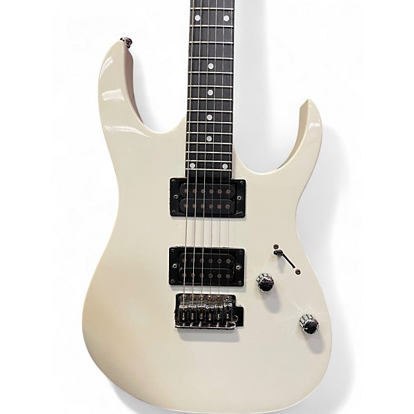 Used Ibanez GRG20Z Gio Antique White Solid Body Electric Guitar