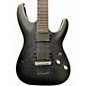 Used Schecter Guitar Research C1 Platinum Trans Black Solid Body Electric Guitar
