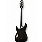 Used Schecter Guitar Research C1 Platinum Trans Black Solid Body Electric Guitar