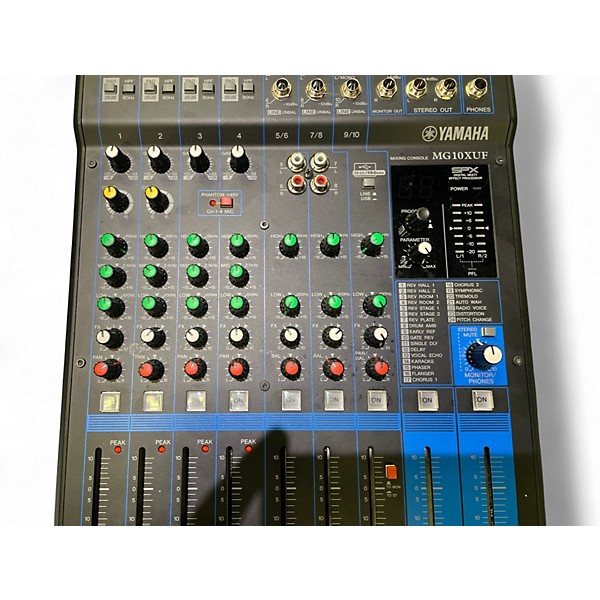Used Yamaha MG10XUF Unpowered Mixer