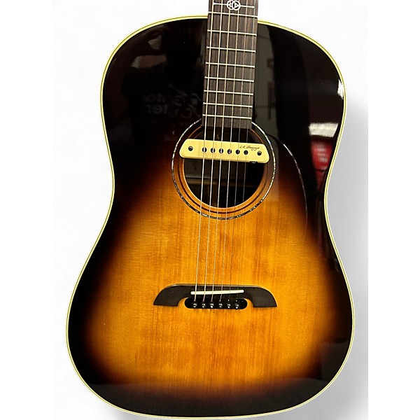 Used Alvarez Yari DYMR70 Sunburst Acoustic Electric Guitar