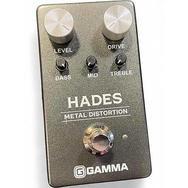 Used GAMMA HADES METAL DISTORTION Effect Pedal