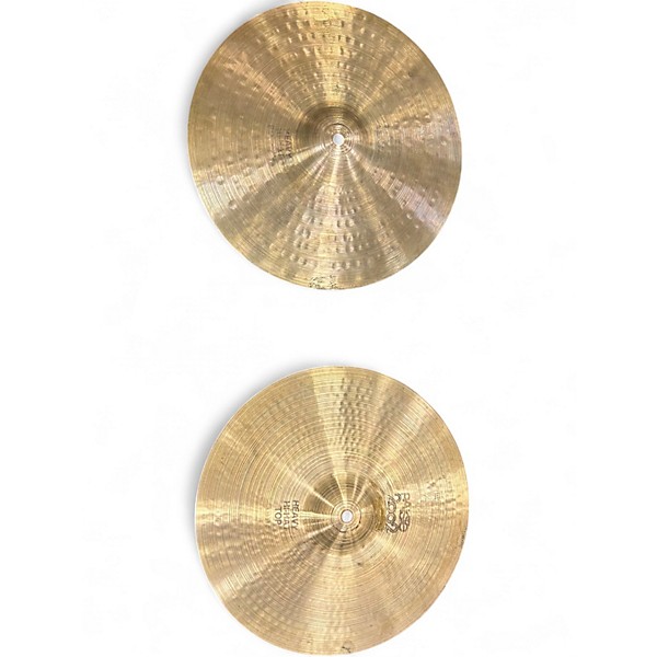 Used Paiste 14in 2002 HEAVY HI-HAT PAIR Cymbal