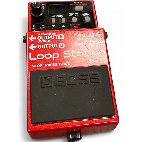Used BOSS RC3 Loop Station Pedal