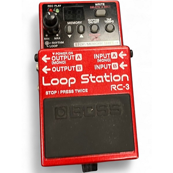 Used BOSS RC3 Loop Station Pedal