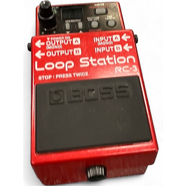 Used BOSS RC3 Loop Station Pedal