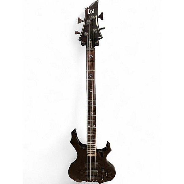 Used ESP LTD TA600 Black Electric Bass Guitar