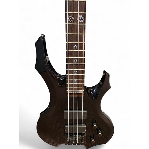 Used ESP LTD TA600 Black Electric Bass Guitar