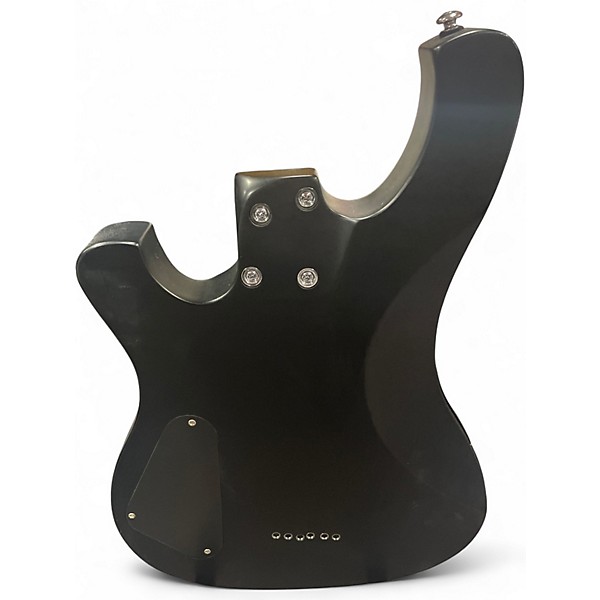 Used Schecter Guitar Research diamond series 006 deluxe Black Solid Body Electric Guitar