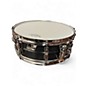 Used Ludwig 4.5in Blackrolite Black Galaxy Black Drum