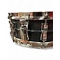 Used Ludwig 4.5in Blackrolite Black Galaxy Black Drum