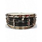 Used Ludwig 4.5in Blackrolite Black Galaxy Black Drum