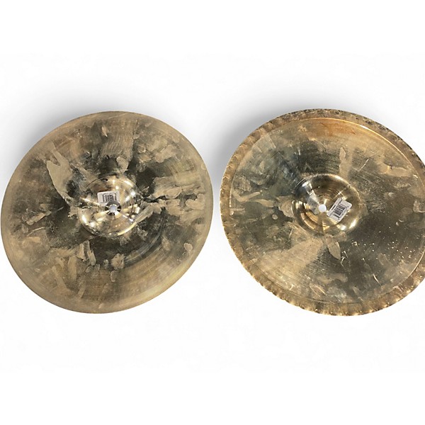 Used Zildjian 14in A Custom Mastersound Hi Hat Pair Cymbal