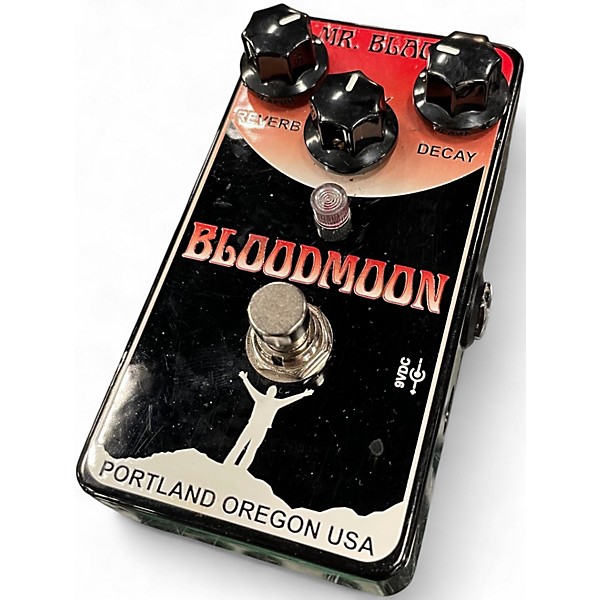 Used Mr. Black Bloodmoon Modulated Reverberator Effect Pedal