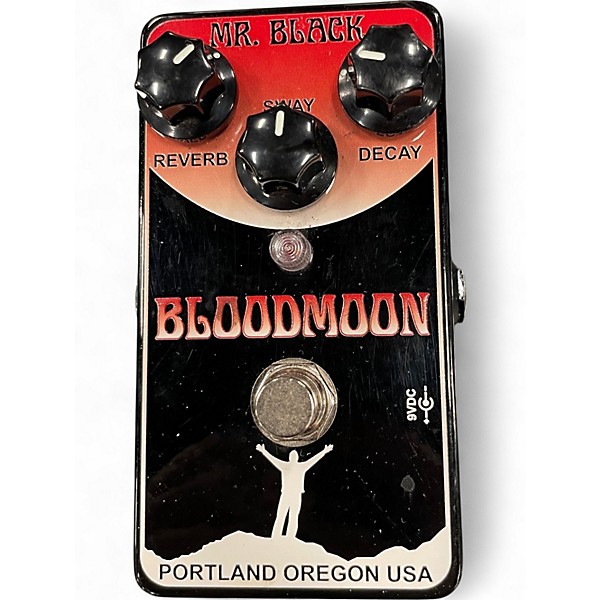 Used Mr. Black Bloodmoon Modulated Reverberator Effect Pedal