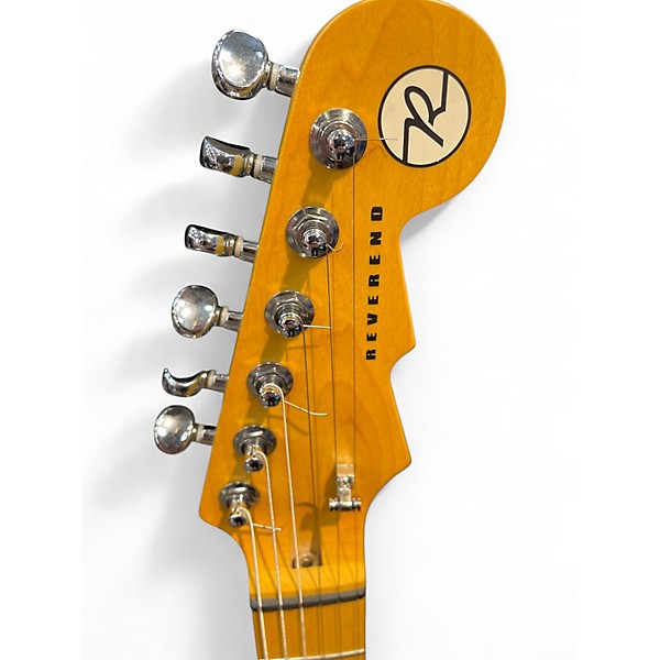 Used Reverend Reverend Charger 290 Bigsby Emerald Green Solid Body Electric Guitar