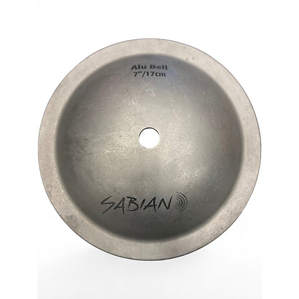 Used SABIAN 7in Aluminum Bell Cymbal