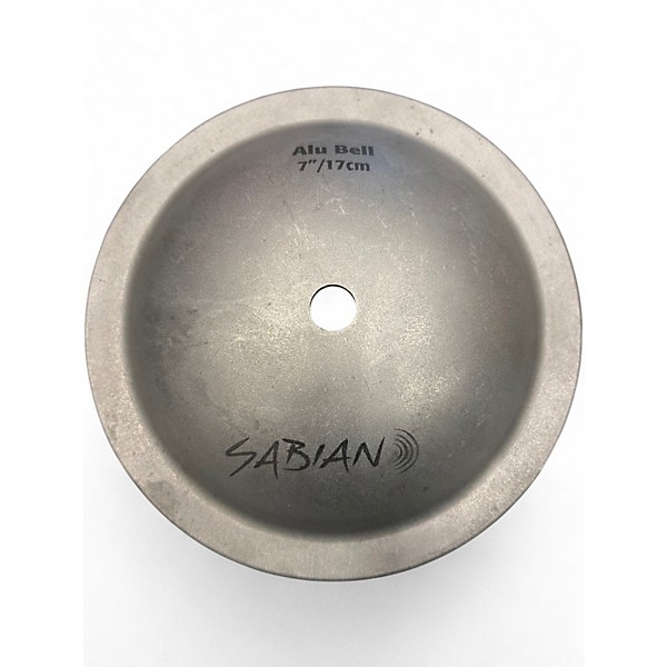 Used SABIAN 7in Aluminum Bell Cymbal