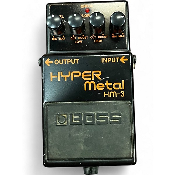 Used BOSS HM3 Hyper Metal Distortion Effect Pedal