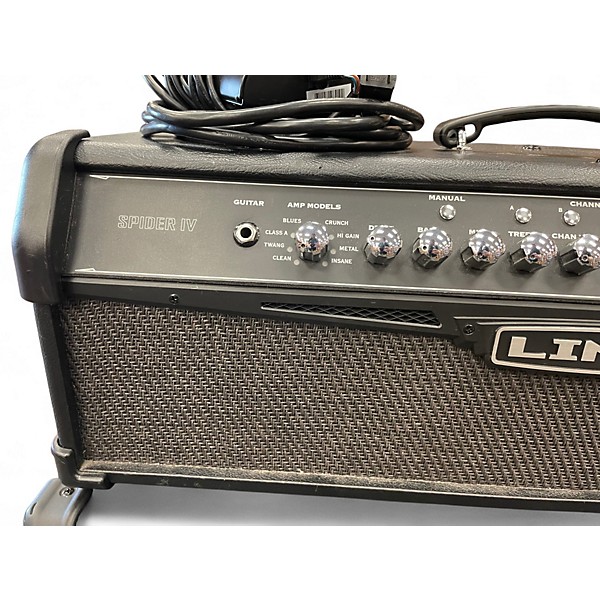 Used Line 6 SPIDER IV HD150 Solid State Guitar Amp Head
