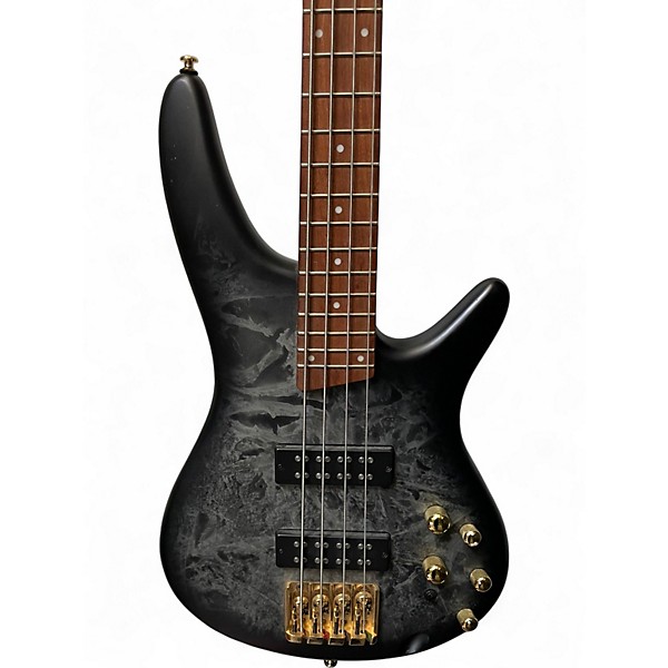 Used Ibanez SR300EDX Black Electric Bass Guitar