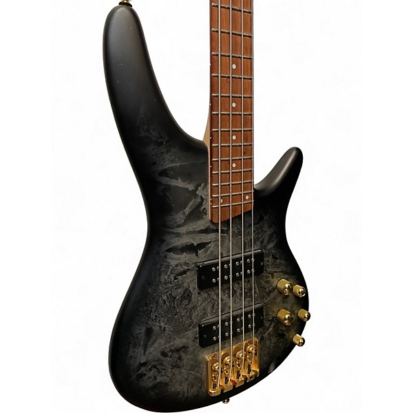 Used Ibanez SR300EDX Black Electric Bass Guitar