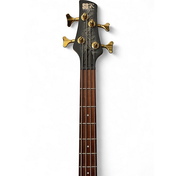 Used Ibanez SR300EDX Black Electric Bass Guitar